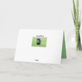 ケアン・テリア カード (裏面)