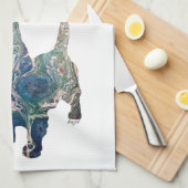 ケアン・テリア、ケアン・テリア キッチンタオル (四つ折り)