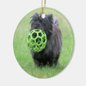 ケアン・テリア セラミックオーナメント (左)