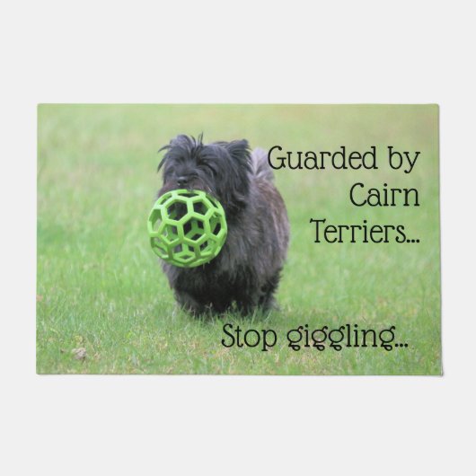 ケアン・テリア ドアマット (正面)