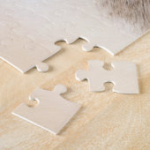 ケアン・テリア・パピ絵画ーの – オリジナル・ドッグ・アート ジグソーパズル (側面)