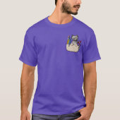 ケアン・テリア ポケットプロテクター Tシャツ (正面)