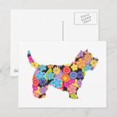 ケアン・テリア ポストカード (正面/裏面)