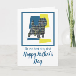 ケアン・テリア 犬 トリカラー 父の日 カード