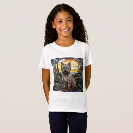 ケアン・テリア Tシャツ (正面フル)
