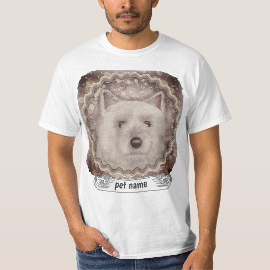 ケアン・テリア Tシャツ (正面)