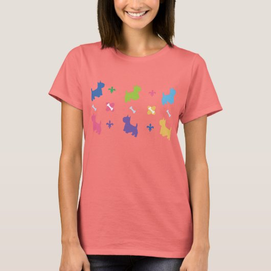 ケアン・テリアTシャツ Tシャツ (正面)