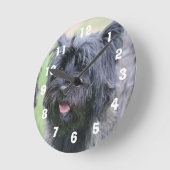 ケアン ラウンド壁時計 (傾斜)