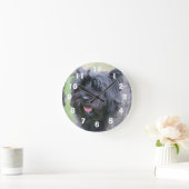 ケアン ラウンド壁時計 (ホーム)