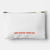 ケアンMGCの広告プリントカットソーバッグ アクセサリーポーチ (裏面)