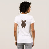 ケアーン・テリアのお母さん Tシャツ (裏面フル)