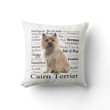 ケアーン・テリアの特性の枕