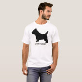 ケアーン・テリアのTシャツ Tシャツ (正面フル)
