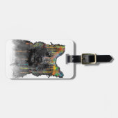 ケアーン・テリア犬 ラゲッジタグ (正面横)