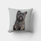 ケアーン・テリア クッション (正面)