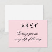 ケア カード - チアリーダー (正面/裏面)