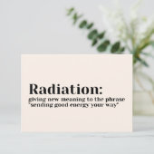 ケア カード - 新しい意味 放射線 (スタンド正面)