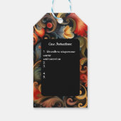 ケア ギフト タグ ローズペイント ローズマリング 6 個中 2 個 (裏面)