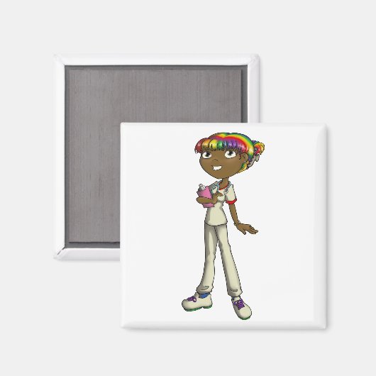 ケア マグネット (正面/裏面)