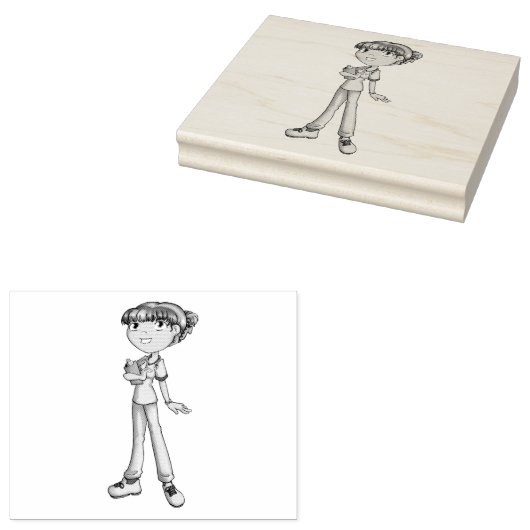 ケア ラバースタンプ (押印)