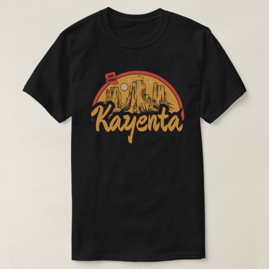 ケイエンタ, アリゾナ州 Tシャツ (デザイン正面)