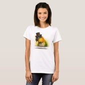 ケイク・リアリスティック氏絵を描の Tシャツ (正面フル)