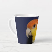 ケイケカラフルパロット カフェラテマグ (左アングル)