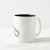 ケイシー・エレガンス・コーヒー・マグ ツートーンマグカップ (正面右)