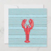 ケイジャンロブスター煮パーティー招待状 招待状 (裏面)