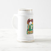 ケイジンクリーオールマーディグラスワニ ビールジョッキ (正面左)