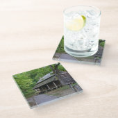 ケイズコーブキャビン ガラスコースター (アングル)