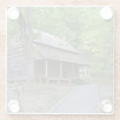 ケイズコーブキャビン ガラスコースター (裏面)