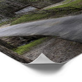 ケイズコーブキャ素朴ンランドスケープ ポスター (角)