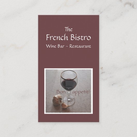 ケイタリングビジネスカード 名刺 (正面)