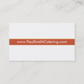 ケイタリングビジネスカード 名刺 (裏面)