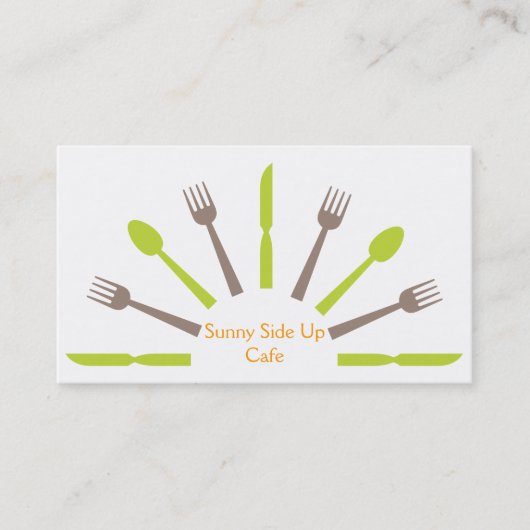 ケイタリングビジネスカード 名刺 (正面)