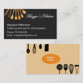 ケイタリングビジネスカード 名刺 (正面/裏面)