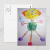 ケイツェ・ウント・マウス ポストカード (正面/裏面)