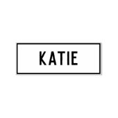 ケイティの名前 ラバースタンプ (インプリント)