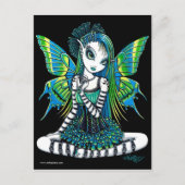 ケイティグリーンタトゥーフェアリー葉書 ポストカード (正面)