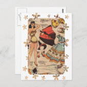 ケイティケネハロウィーンコスチューム ポストカード (正面/裏面)