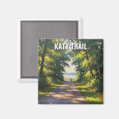 ケイティトレイルミズーリ旅行 マグネット (正面/裏面)