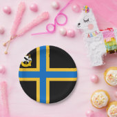 ケイティネス国旗の紙プレート ペーパープレート (パーティー)