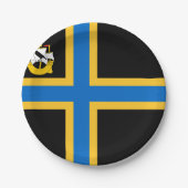 ケイティネス国旗の紙プレート ペーパープレート (正面)