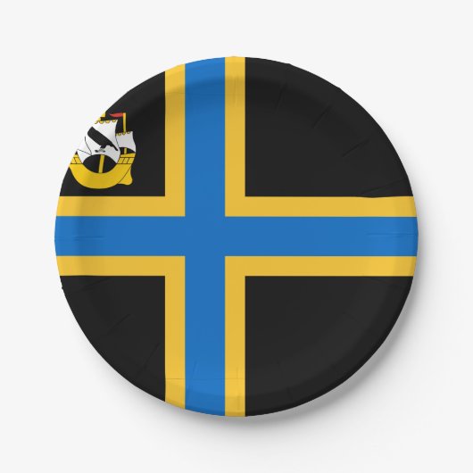 ケイティネス国旗の紙プレート ペーパープレート (正面)