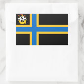 ケイティネス長方形ステッカーのフラグ 長方形シール (バッグ)