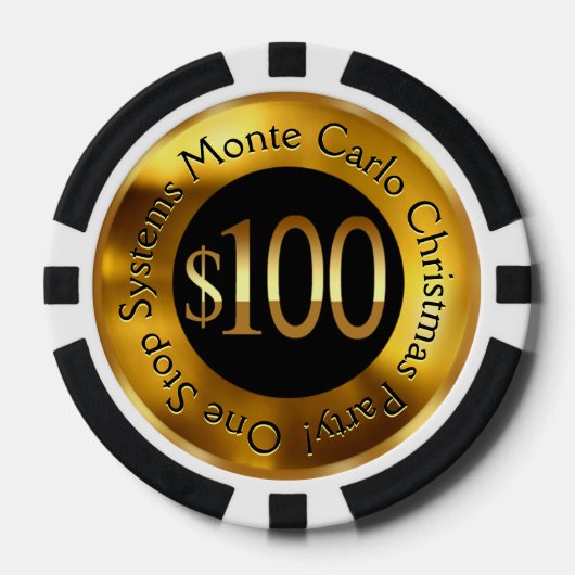 ケイティ企業のパーティーカジノチップ ポーカーチップ (正面)