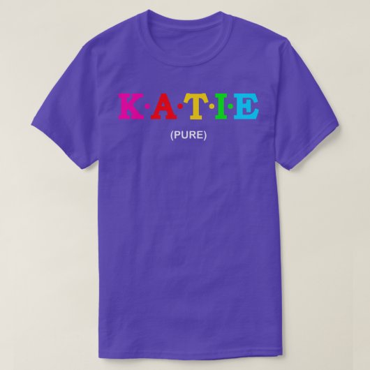 ケイティ純粋型1 Tシャツ (デザイン正面)