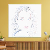 ケイティ キャンバスプリント (インサイチュ (リビング))