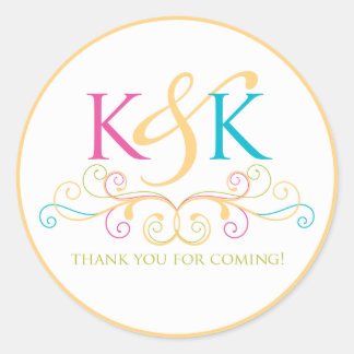 ケイティ·ステッカー ラウンドシール